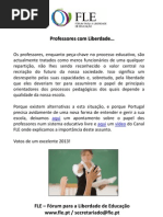 Professores Com Liberdade...