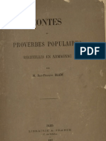 Contes Et Proverbes Populaires Recueillis en Armagnac / Par Jean-François Bladé