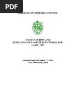Engg Works Byelaws 2
