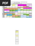 Final Examination Show Up Schedule Fall 2012 Semester, NUCES Islamabad Campus