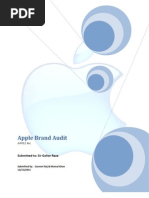 apple inc Brand audit