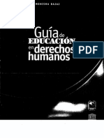 Guía de Educación en Derechos Humanos-Bajaj