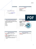 Outline: - State Is Stored in Fields (Variables in Some Programming Languages) - Method Exposes Object's Behavior