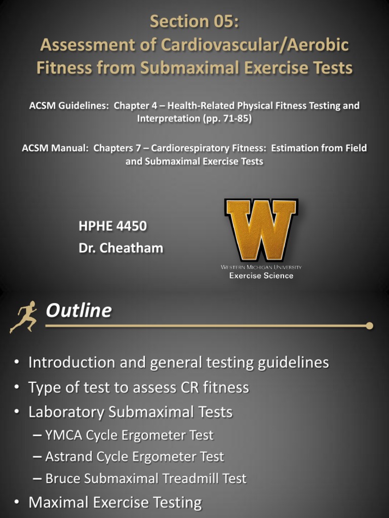 YMCA Submaximal Cycle Test Overview | PDF | Heart Rate | Physical Fitness