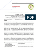 Effect of Blanching On Nutreint and Anti-Nutrient Level of Leaves