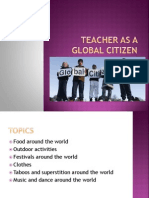 Teacher As A Global Citizen