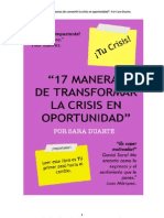 17 Maneras de Transformar La Crisis en Oportunidad