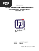 Download SISTEM INFORMASI DELIVERY ORDER HOKA-HOKA BENTO kayanyadocx by Arya Pujianto SN118993204 doc pdf