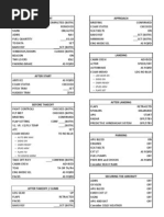 A320 Checklist