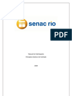 60372408 Manual Do Participante Prinipios Tecnicos Basicos de Nutricao Curso Senac de Culinaria