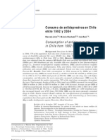 Consumo de Antidepresivos en Chile Entre 1992 y 2004