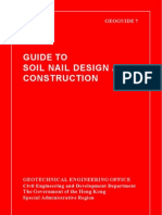 GEO GEOGUIDE 7 - Guide To Soil Nail Design and Construction (2008)