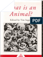 Tim Ingold, What is an Animal