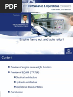 AIRBUS ENGIN OUT AND AUTO RELIGHT