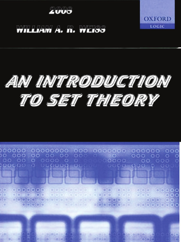An Introduction To Set Theory | PDF