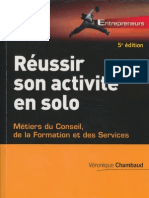 Reussir Son Activité en Solo 5e Ed. Dunod T