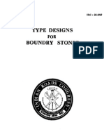 Irc - 025-1967 Type Designs For Boundry Stones PDF