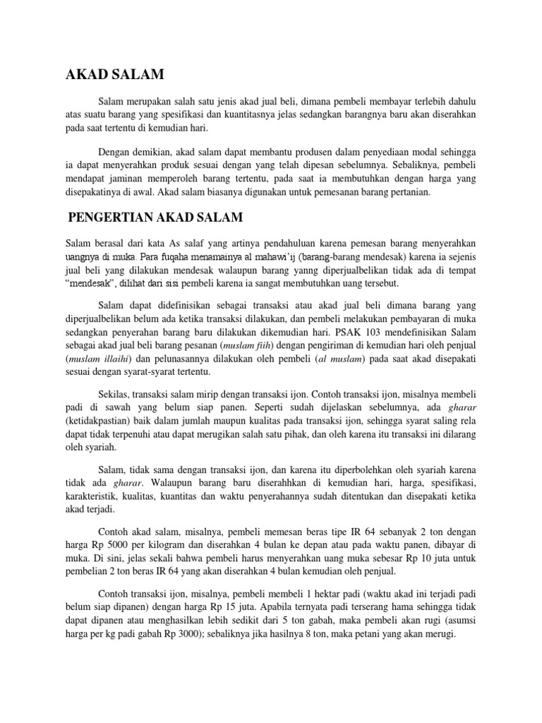 Akad Salam