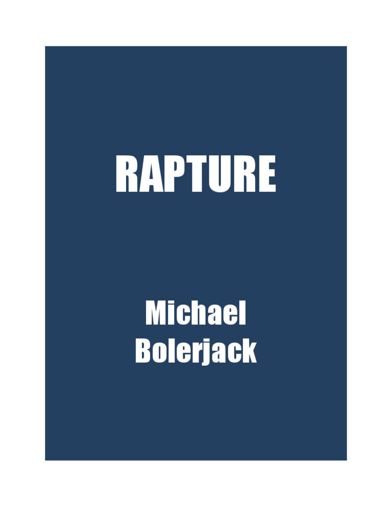 Rapture by Michael Bolerjack PDF Deconstruction Book Of Revelation