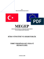 Tedavi Hizmetleri Tıbbi Terimler Sözlüğü