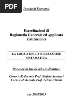 Esercitazioni lucidi 1