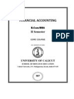 Core Course Financial Accounting