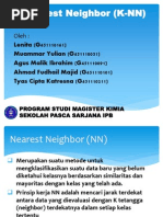 Download K Nearest Neighbor K NN by Muammar Yulian SN119064145 doc pdf