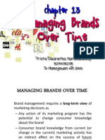 Frista - PPT Chapter 13 Managing Brands Over Time