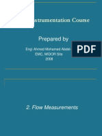 Instrumentation Basics - 02 - Flow Measurement