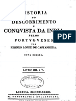 História Do Descobrimento e Da Conquista Da India Pelos Portugueses - Fernão Lopez de Castanheda