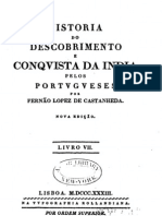 História Do Descobrimento e Conquista Da India Pelos Portugueses - Fernão Lopez de Castanheda