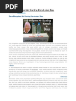 Download Cara Mengatasi Air Kuning Keruh Dan Bau by Jamald Sidme Dziecko SN119075625 doc pdf