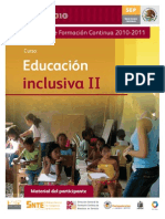 Eduación inclusiva II