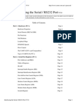 (Notes) Electronics - Interfacing the Pc Serial Port (Rs232)