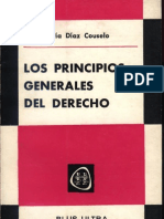 Los Principios Generales Del Derecho - Jose m. Diaz Cousuelo