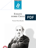PÉREZ ROSALES, Vicente - Ensayo Sobre Chile