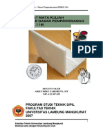 Dasar-Dasar Pemprograman HSKK116