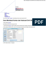 Download Cara Membuat Kontur Dari Autocad Civil 3D by Ade Bdg Chakra SN119090382 doc pdf