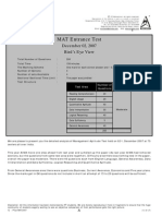 (WWW - Entrance Exam - Net) MAT Sample Paper 1