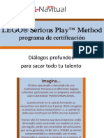 Certifícate Como Facilitador de LEGO® Serious Play™