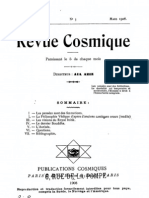 Revue Cosmique (Paris) 1901-1937 1908-03
