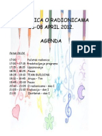 Agenda Radionice o Radionicama