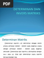 Download Determinan Dan Invers Matriks by ariesofyan SN119102241 doc pdf