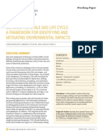 Defining Shale Gas Life Cycle