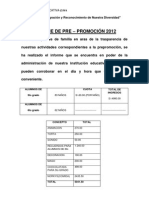 Pre Promocion - Informe A Padres PDF