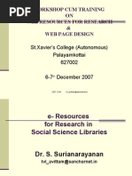 Download E-resources for Research in Scoial Sciences by Dr S Surianarayanan by ssurianarayanan SN11912224 doc pdf