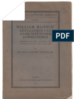 Gustav Fritzsche: William Morris' Sozialismus Und Anarchistischer Kommunismus