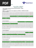 Gabarito esaf