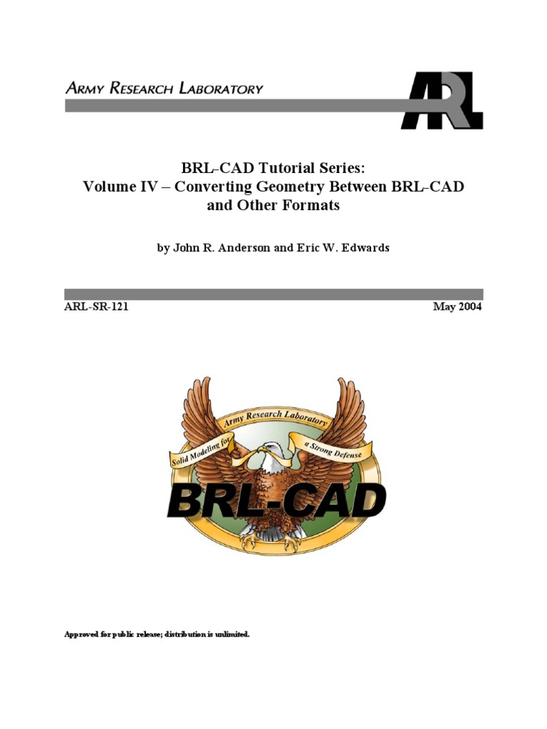 BRL-CAD Geometry Conversion Guide | PDF | Computer Aided Design | File ...