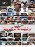 Download Baloch sons killed in 2012 - Report 2013 by baluchsarmachar SN119131028 doc pdf